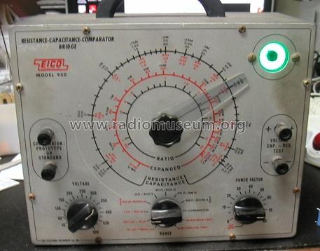 950 Resistance Capacitance Bridge Comparator; EICO Electronic (ID = 1006075) Equipment
