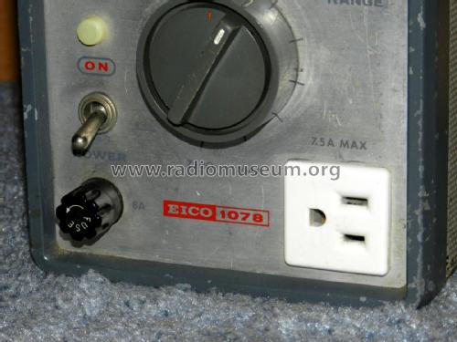 Alimentation secteur 1078; EICO Electronic (ID = 2751619) Equipment
