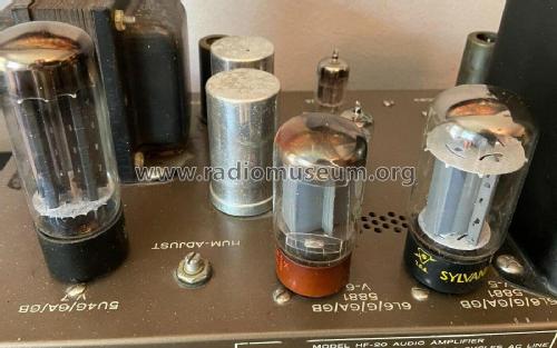 Audio Amplifier HF-20; EICO Electronic (ID = 3007180) Ampl/Mixer