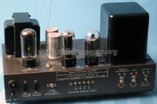 Audio Amplifier HF-20; EICO Electronic (ID = 497493) Ampl/Mixer