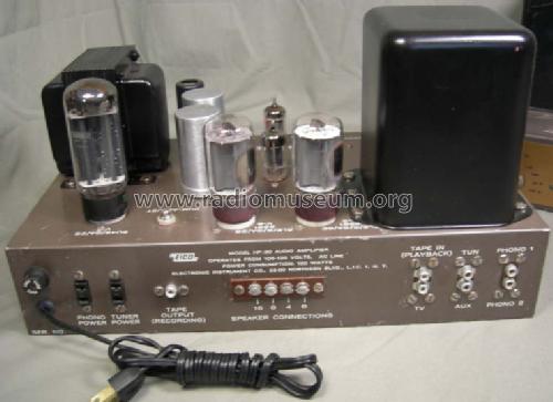 Audio Amplifier HF-20; EICO Electronic (ID = 973221) Ampl/Mixer