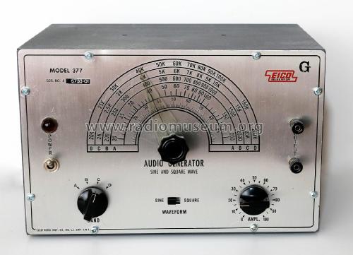 Audio Generator Kit 377-K; EICO Electronic (ID = 2850225) Bausatz