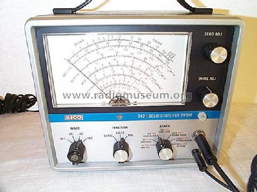 Eico 242 Kit - Voltmeter FET TVOM; EICO Electronic (ID = 1002359) Equipment