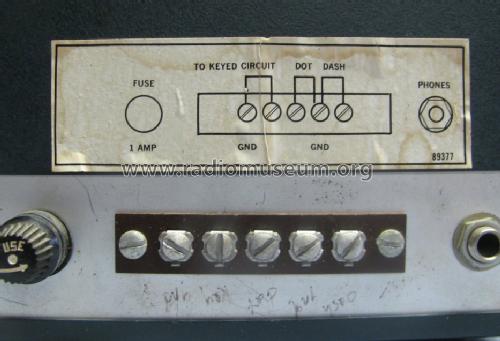 Electronic Keyer 717; EICO Electronic (ID = 1104512) Morse+TTY