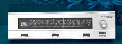 FM/MPX Stereo Tuner Cortina 3200; EICO Electronic (ID = 3020483) Radio