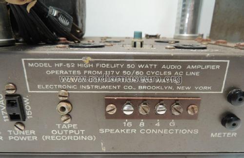 Amplifier HF-52; EICO Electronic (ID = 1989633) Ampl/Mixer