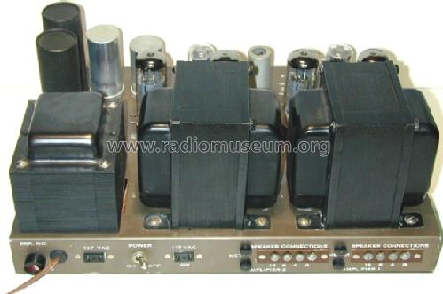 HiFi Dual Power Amp HF-89; EICO Electronic (ID = 666698) Ampl/Mixer