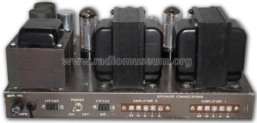 HiFi Dual Power Amplifier HF-87; EICO Electronic (ID = 604962) Ampl/Mixer