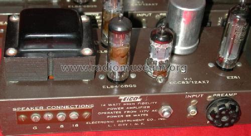 HiFi Power Amplifier HF-14; EICO Electronic (ID = 411966) Verst/Mix