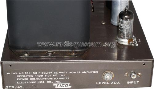 HiFi Power Amplifier HF-22; EICO Electronic (ID = 435062) Verst/Mix