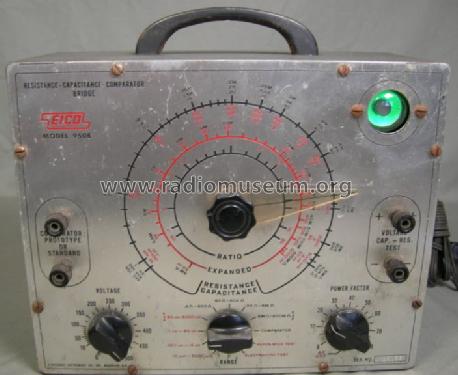 Resistance-Capacitance-Comparator-Bridge 950B; EICO Electronic (ID = 1278983) Equipment