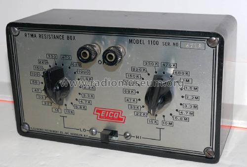 RTMA Resistance Box 1100, 1100-K; EICO Electronic (ID = 2049359) Equipment