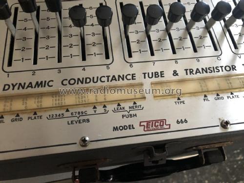 Tube & Transistor-Tester Deluxe 666; EICO Electronic (ID = 2819971) Equipment