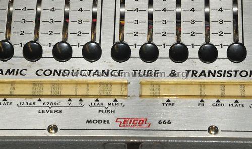 Tube & Transistor-Tester Deluxe 666; EICO Electronic (ID = 980673) Equipment
