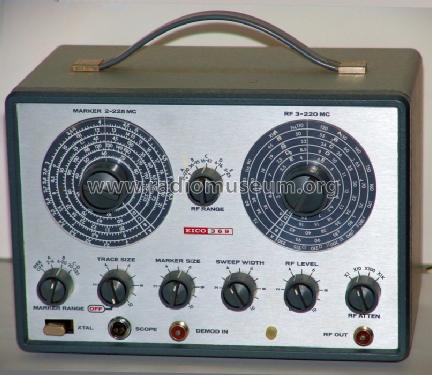 TV-FM Sweep /Marker Generator 369; EICO Electronic (ID = 752547) Equipment