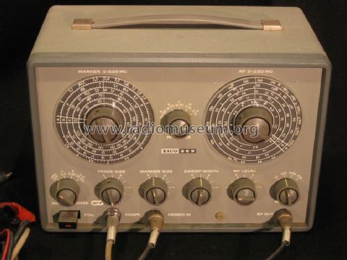 TV-FM Sweep /Marker Generator 369; EICO Electronic (ID = 893398) Equipment