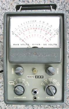 Vacuum Tube Voltmeter 222; EICO Electronic (ID = 150274) Equipment