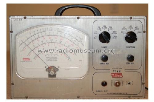 Vacuum Tube Voltmeter 249; EICO Electronic (ID = 1590627) Equipment