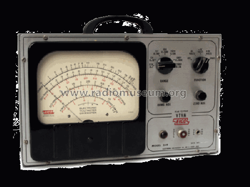 Vacuum Tube Voltmeter 249; EICO Electronic (ID = 226461) Equipment