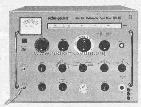 AM/FM-Meßsender SGU801SD; Eicke+Paulus; (ID = 412658) Equipment