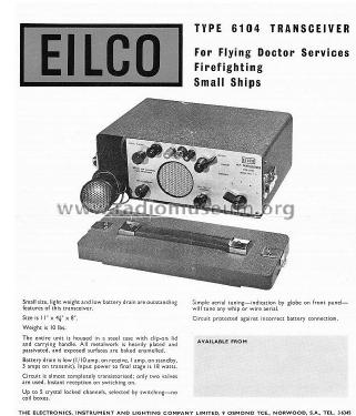 6104 A; EILCO Electronic, (ID = 1913078) Commercial TRX