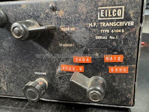 6104 B; EILCO Electronic, (ID = 3167730) Commercial TRX