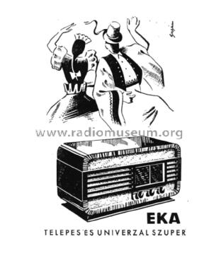 Univerzális Szuper 424U; EKA; Budapest (ID = 1963889) Radio