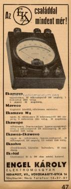 Ekamavo Wg ; EKA; Budapest (ID = 2236289) Equipment