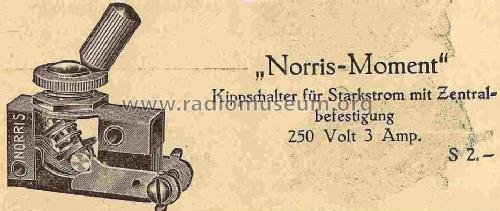 Norris - Kippschalter - Moment ; Norris Művek, Magyar (ID = 824698) Radio part