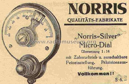 Norris - Silver - Micro - Dial ; Norris Művek, Magyar (ID = 824697) Bauteil