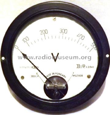 Voltmeter 200 LV; EKA; Budapest (ID = 1349503) Equipment