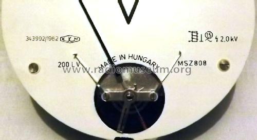 Voltmeter 200 LV; EKA; Budapest (ID = 1349507) Equipment