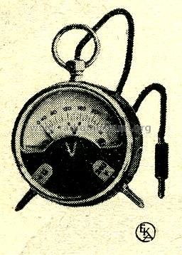 Zsebmüszer Pocket Voltmeter; EKA; Budapest (ID = 527616) Equipment