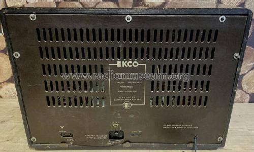 A218; Ekco, E.K.Cole Ltd.; (ID = 2636219) Radio
