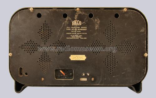 AC85; Ekco, E.K.Cole Ltd.; (ID = 1428306) Radio