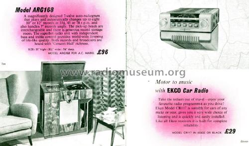 CR117; Ekco, E.K.Cole Ltd.; (ID = 1412565) Car Radio