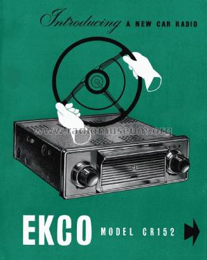 CR152; Ekco, E.K.Cole Ltd.; (ID = 2502113) Car Radio