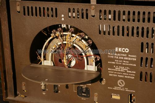 PB289; Ekco, E.K.Cole Ltd.; (ID = 1095682) Radio