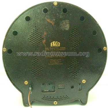 Round Ekco AC76; Ekco, E.K.Cole Ltd.; (ID = 1388488) Radio