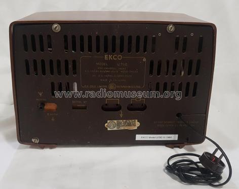 U700; Ekco, E.K.Cole Ltd.; (ID = 2498954) Radio