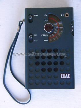 FM/AM Pocket-Radio PR80; Elac Electroacustic (ID = 2526852) Radio