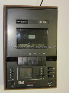 HiFi-Stereo-Recorder CD500; Elac Electroacustic (ID = 2329904) R-Player