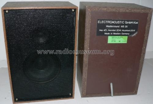 Mastersound MS25; Elac Electroacustic (ID = 1419355) Parleur