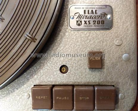 Miracord XS200; Elac Electroacustic (ID = 2601414) Sonido-V