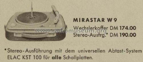 Mirastar W9; Elac Electroacustic (ID = 440937) R-Player