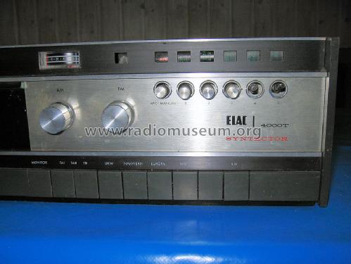 Syntector 4000T; Elac Electroacustic (ID = 484855) Radio