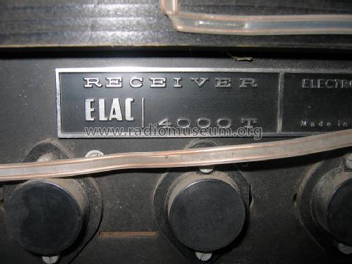 Syntector 4000T; Elac Electroacustic (ID = 484856) Radio