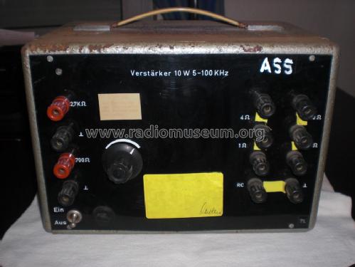 Verstärker 10 W 5-100 kHz Lab. ; Elac Electroacustic (ID = 1626697) Ampl/Mixer