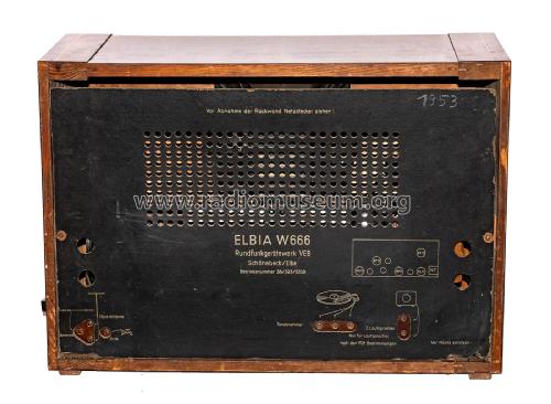 W666; Elbia GmbH; (ID = 2918500) Radio