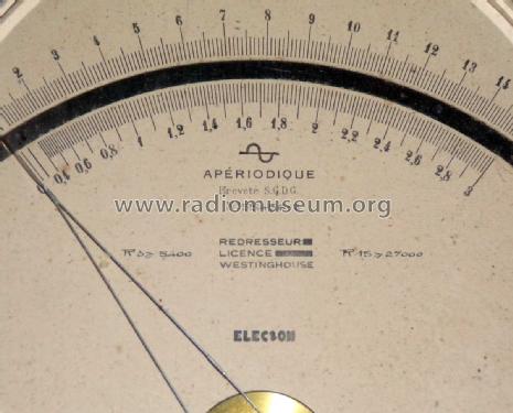 Voltmètre apériodique ; Elecson; Paris, (ID = 2483084) Ausrüstung